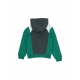 felpa cappuccio ragazzo air logo hoodie VINTAGE GREEN/MALACHITE/SAIL/SAIL