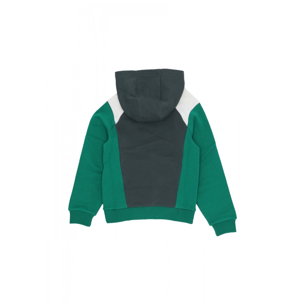 felpa cappuccio ragazzo air logo hoodie VINTAGE GREEN/MALACHITE/SAIL/SAIL