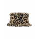 Leo bucket hat in spugna beige