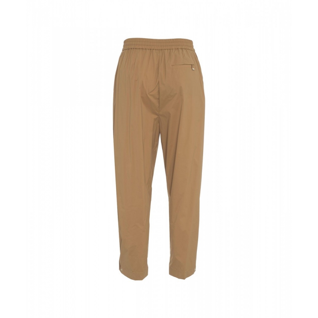 Pantaloni in nylon stretch Resort marrone chiaro
