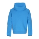  uomo tech fleece full-zip windrunner hoodie LT PHOTO BLUE/BLACK