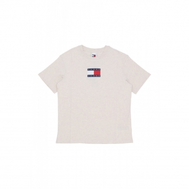 maglietta donna w relax melange flag tee ANCIENT WHITE MELANGE