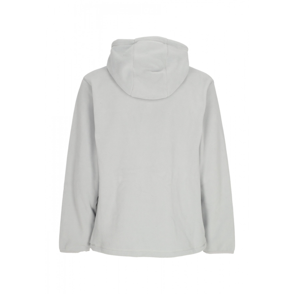 felpa cappuccio uomo club winterized hoodie LT SMOKE GREY/WHITE