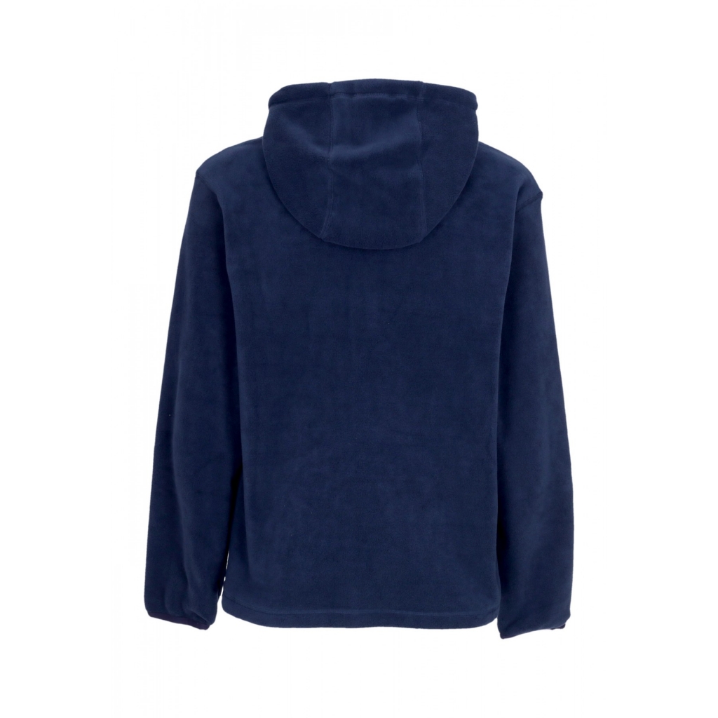 felpa cappuccio uomo club winterized hoodie MIDNIGHT NAVY/WHITE