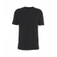 T-shirt con dettagli di cucitura nero