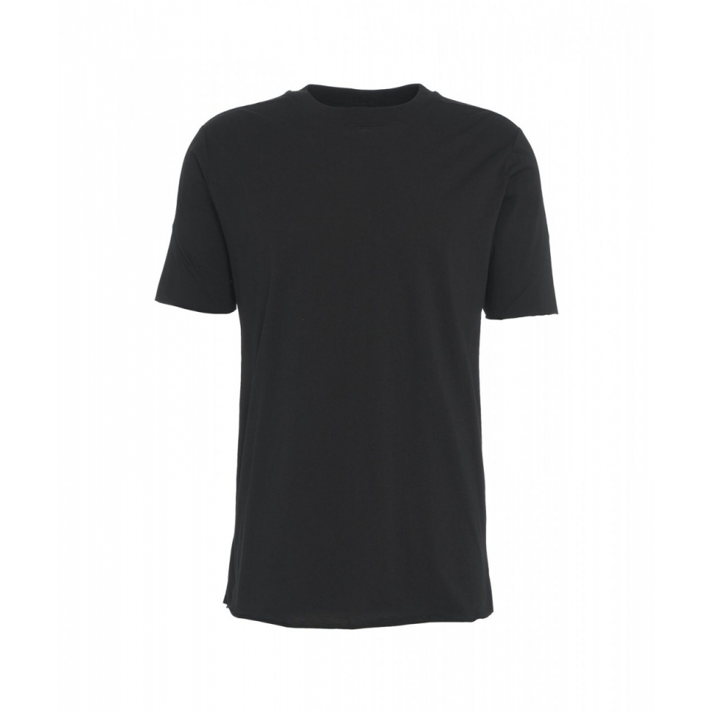 T-shirt con dettagli di cucitura nero