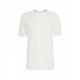 T-shirt con dettagli di cucitura bianco