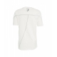 T-shirt con dettagli di cucitura bianco