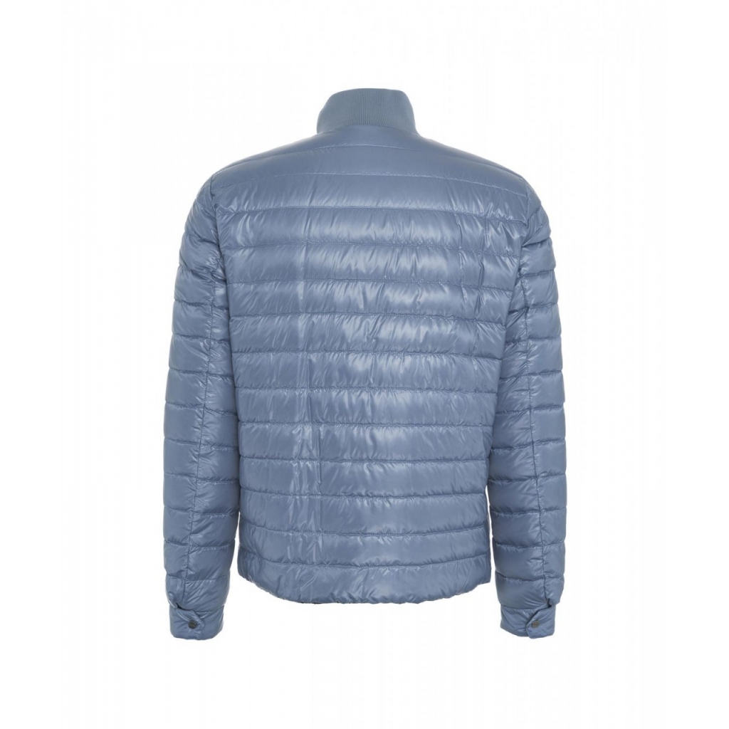 Piumino trapuntato blu