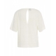 T-shirt in lino bianco