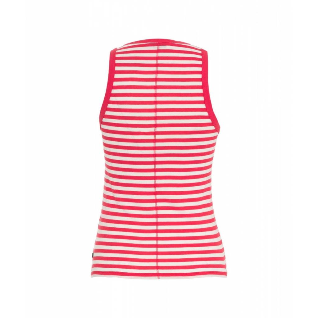 Top a righe rosso