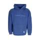 felpa leggera cappuccio uomo classic hoodie BRIGHT BLUE