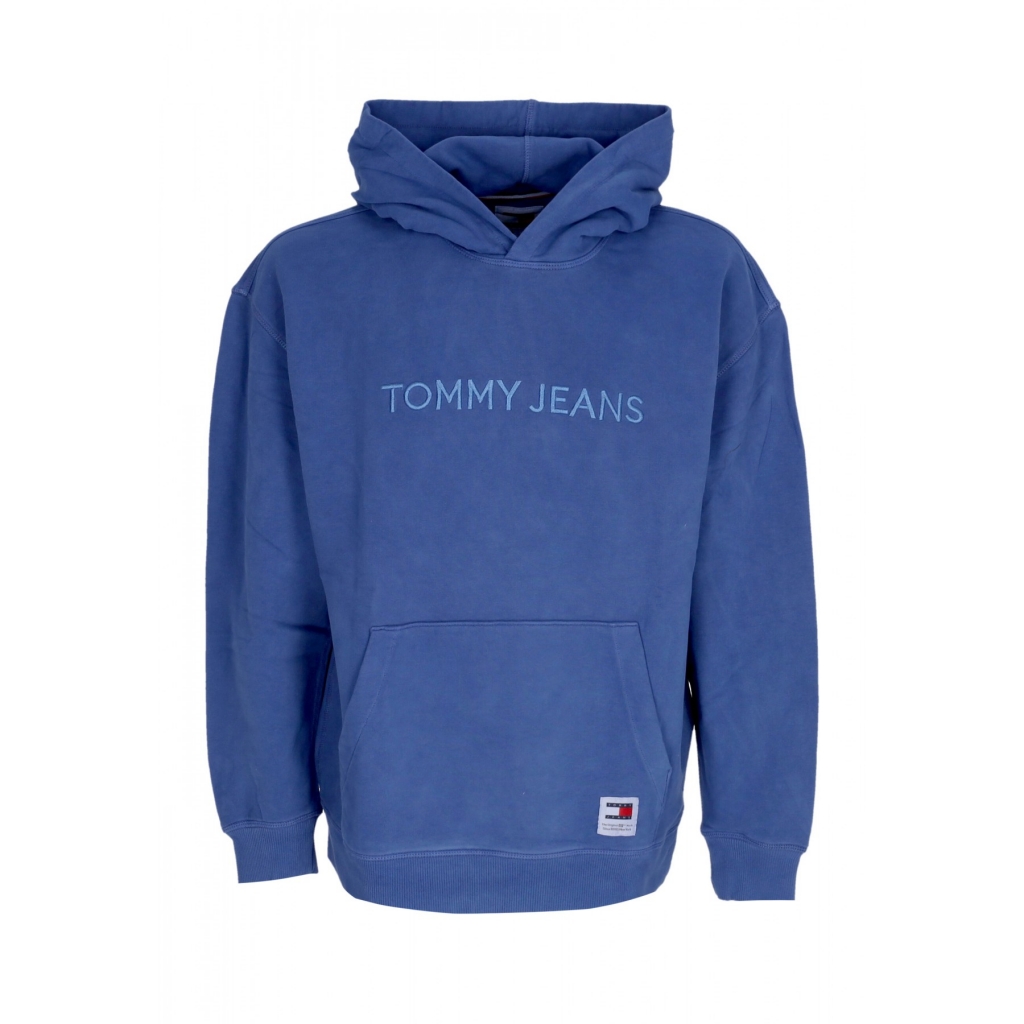 felpa leggera cappuccio uomo classic hoodie BRIGHT BLUE
