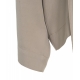 Blazer doppiopetto con cintura in vita grigio chiaro