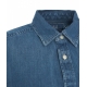 Camicia oversize in denim blu