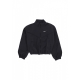 giacca tuta ragazza sportswear lightweight oversized jacket BLACK/WHITE