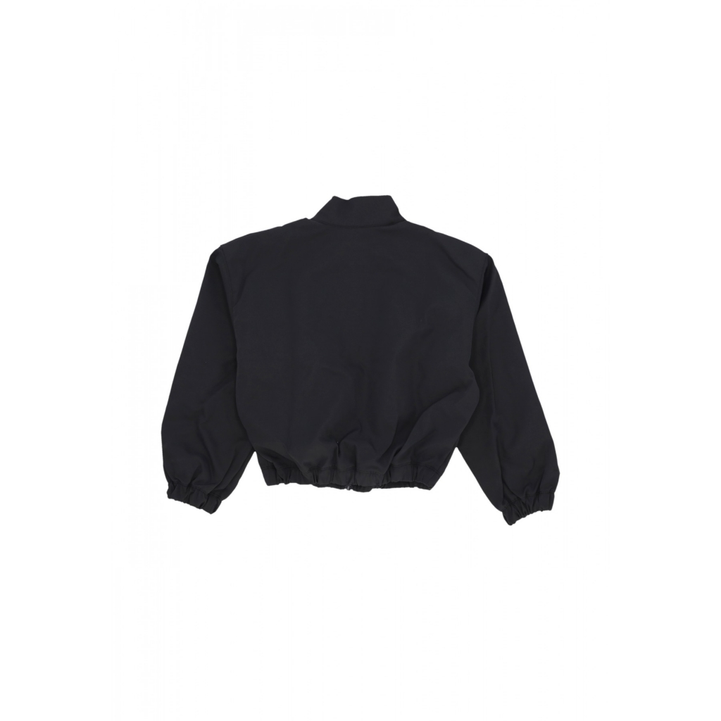 giacca tuta ragazza sportswear lightweight oversized jacket BLACK/WHITE