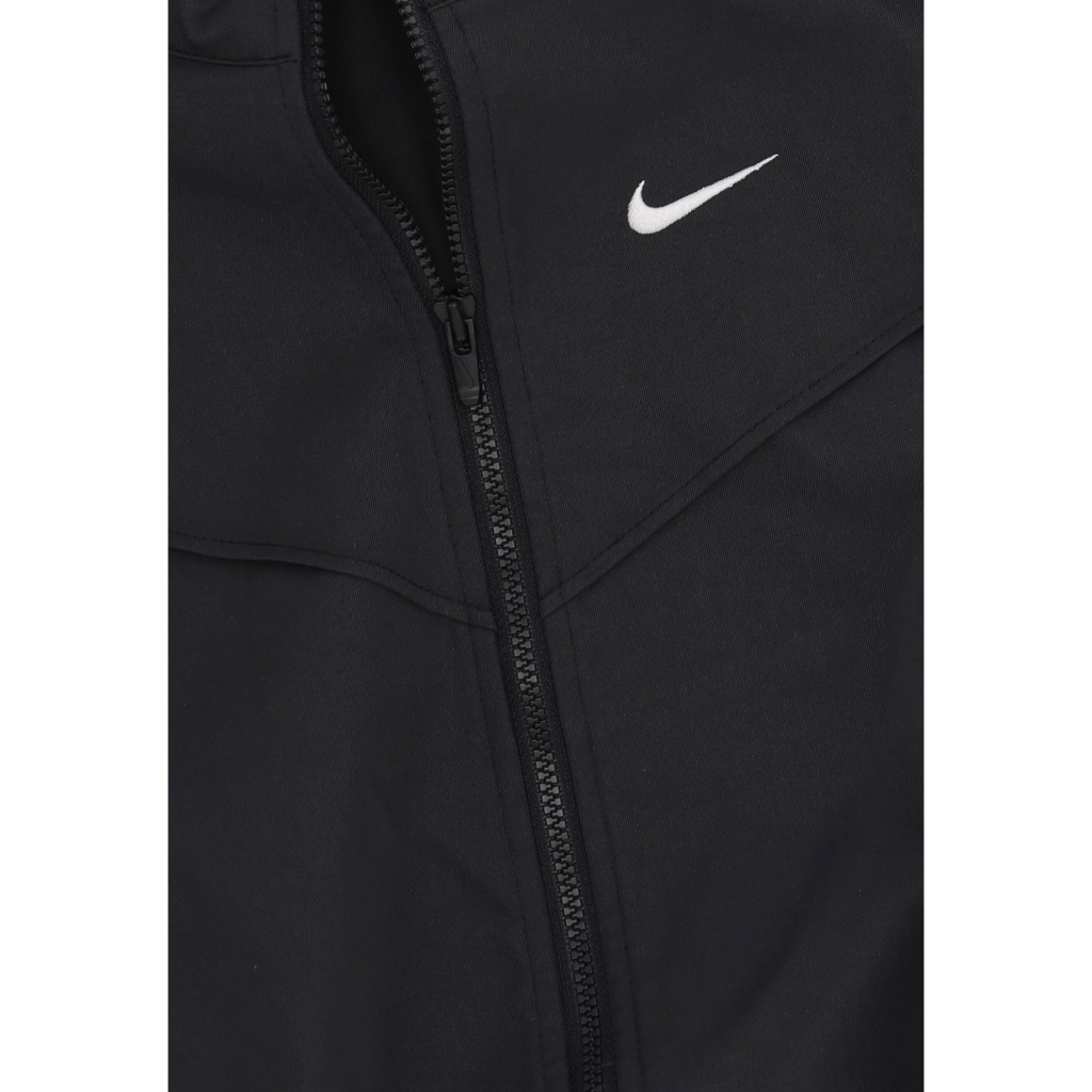 giacca tuta ragazza sportswear lightweight oversized jacket BLACK/WHITE