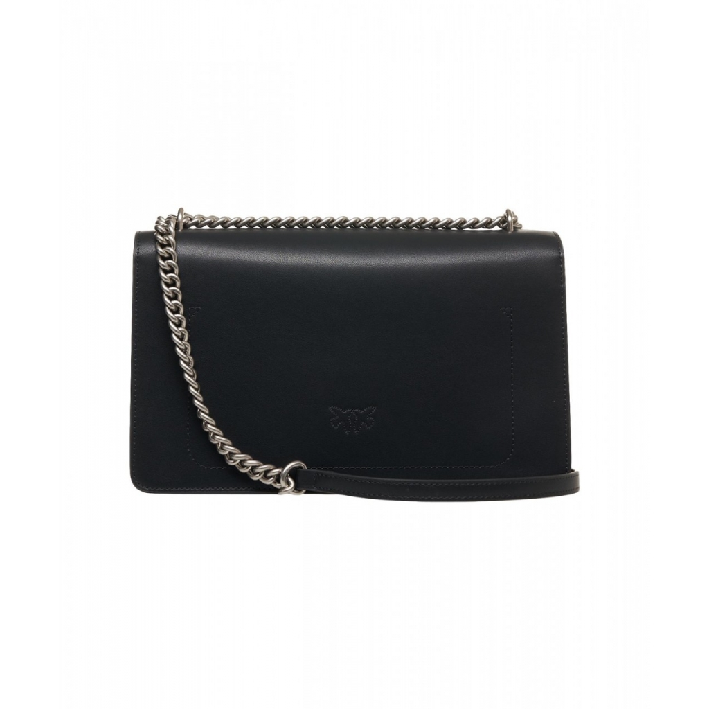 Borsa a spalla Love One Classic silber