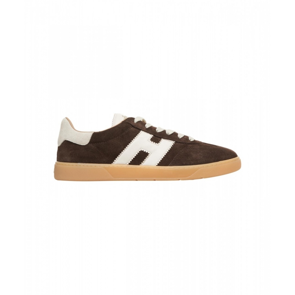 Sneakers in pelle scamosciata Cool marrone scuro