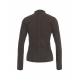 Giacca in pelle scamosciata marrone