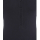 Polo in misto cashmere blu scuro