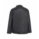 Giacca kimono trapuntata nero