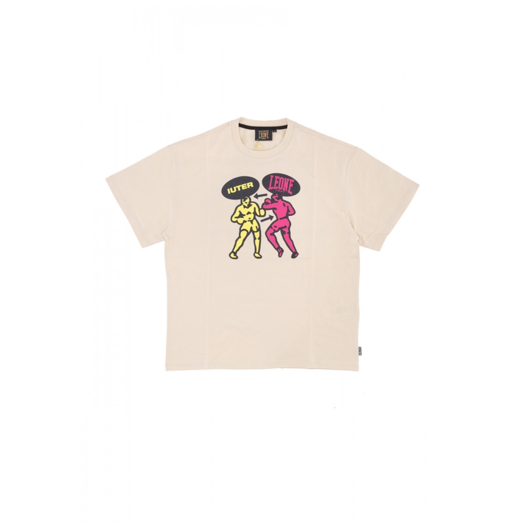 maglietta uomo we are fighters tee x leone 1947 CREAM