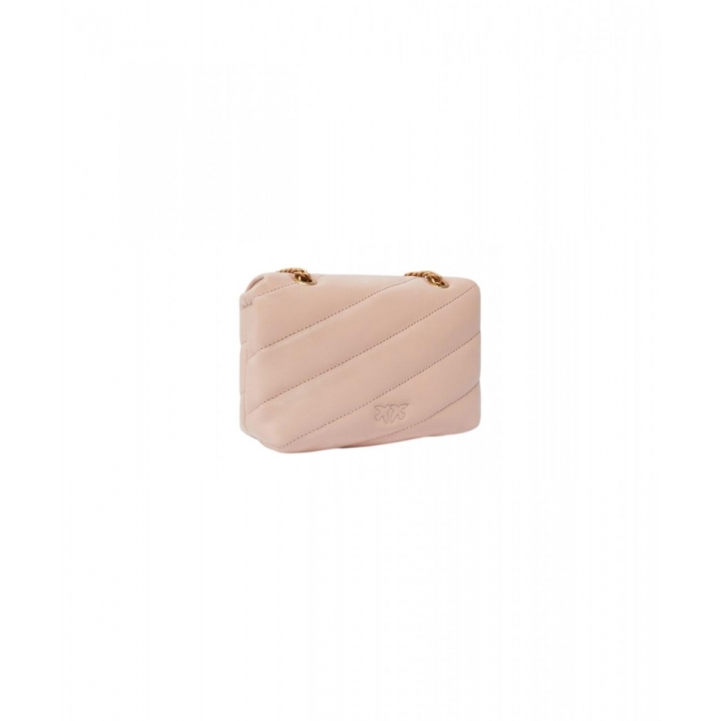 Borsa a tracolla Baby Love Puff rosa chiaro