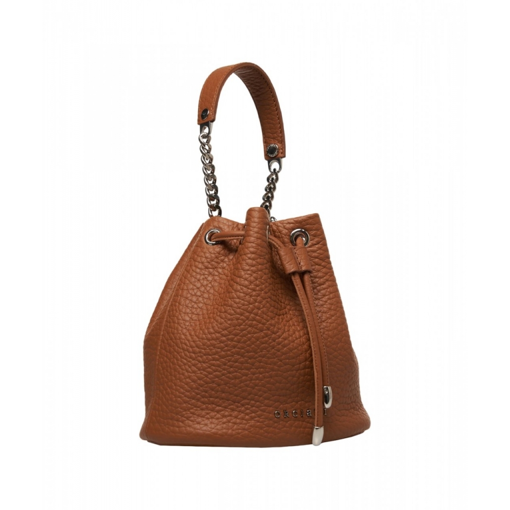 Borsa a secchiello Nest Soft marrone