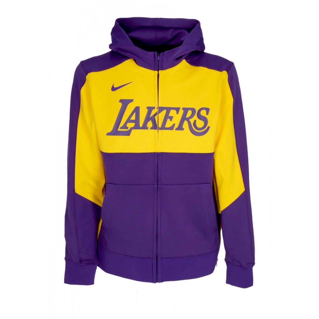 felpa leggera cappuccio zip uomo nba dri-fit showtime full-zip hoodie  loslak FIELD PURPLE/AMARILLO/BLACK/FIELD PURPLE