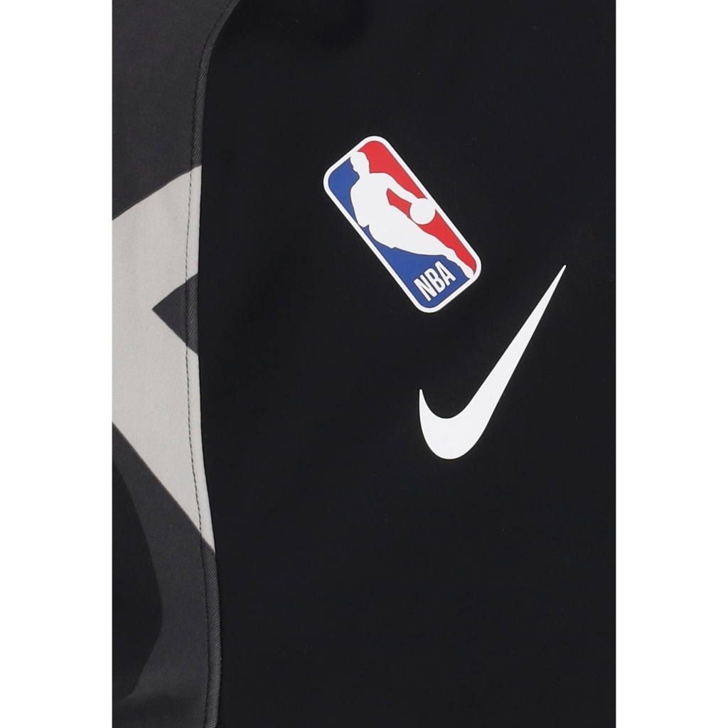 felpa leggera college uomo nba city edition dri-fit showtime l/s full-zip top bronet BLACK/BLACK/BLACK/WHITE