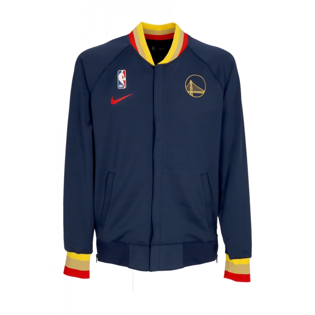 felpa leggera college uomo nba city edition dri-fit showtime l/s full-zip top  golwar COLLEGE NAVY/COLLEGE NAVY/UNIVERSITY RED
