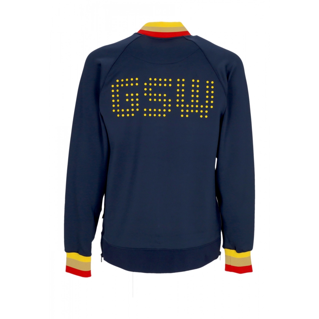 felpa leggera college uomo nba city edition dri-fit showtime l/s full-zip top  golwar COLLEGE NAVY/COLLEGE NAVY/UNIVERSITY RED