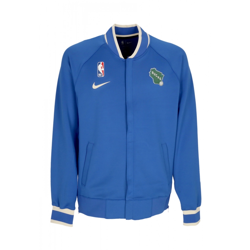 felpa leggera college uomo nba city edition dri-fit showtime l/s full-zip top milbuc GAME ROYAL/GAME ROYAL/FLAT OPAL