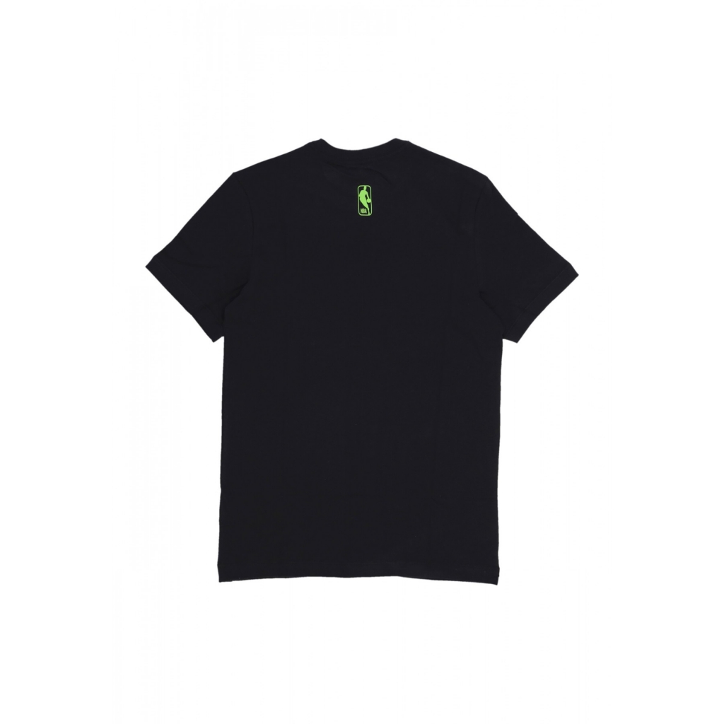 maglietta uomo nba city edition essential logo tee boscel BLACK