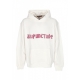 felpa leggera cappuccio uomo flying emblem hoodie WHITE