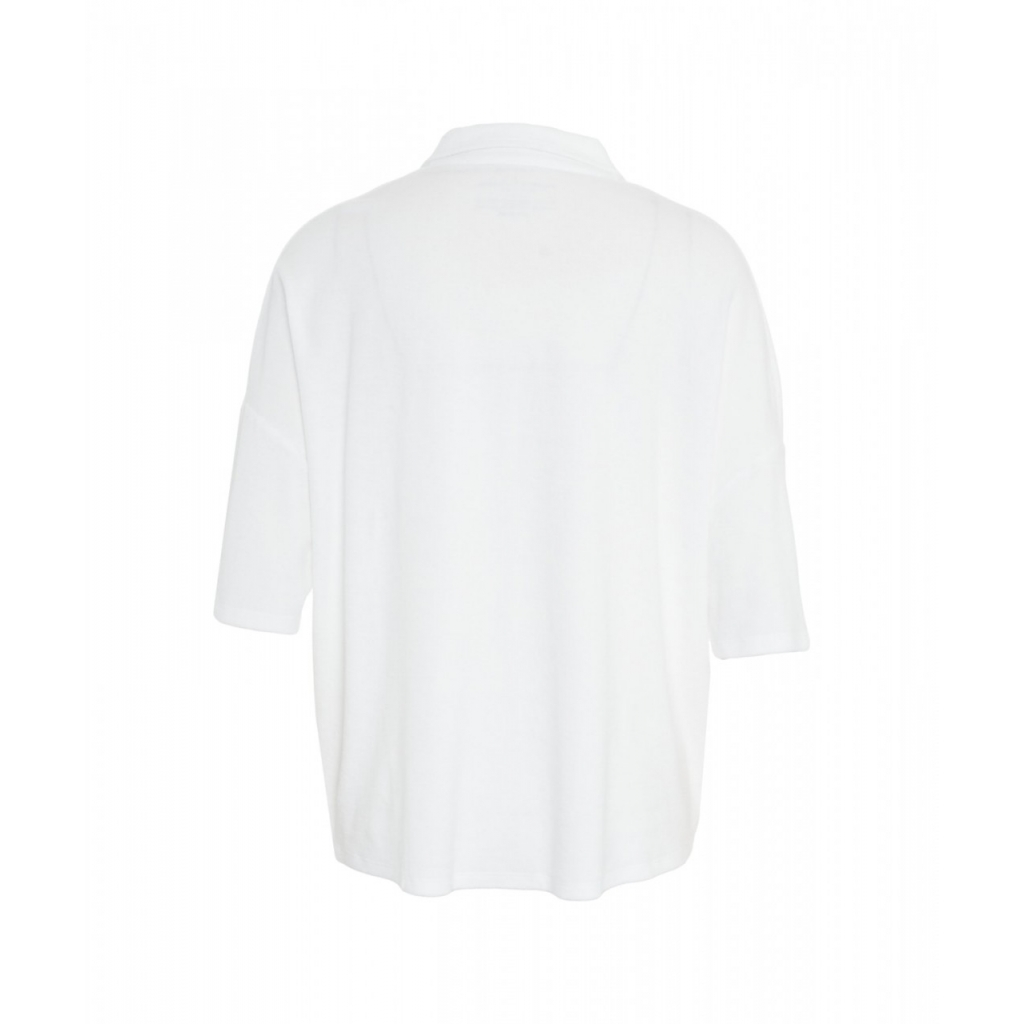 Camicia cabana in spugna bianco