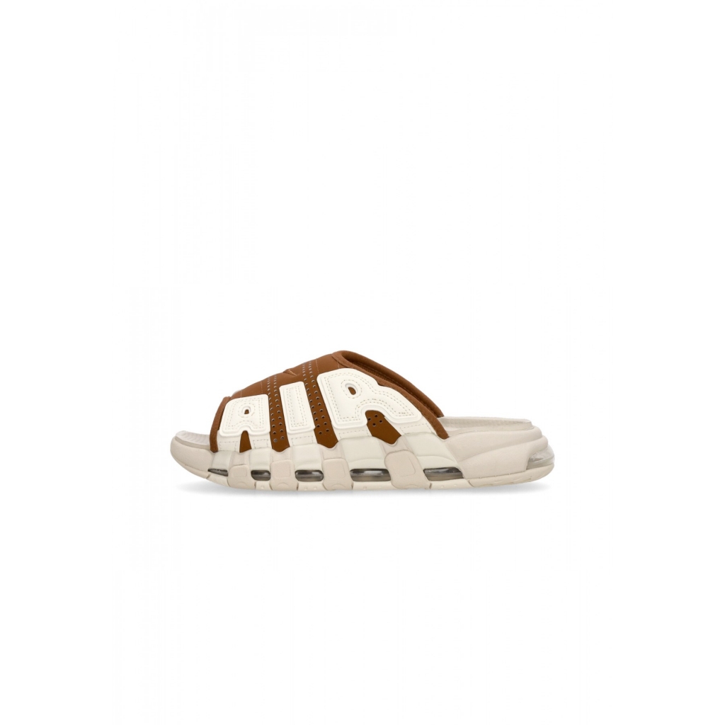ciabatte uomo air more uptempo slide LT BRITISH TAN/SAIL/LT OREWOOD BROWN/CLEAR