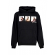 felpa cappuccio uomo truth hoodie x tupac BLACK