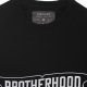 felpa leggera girocollo uomo brotherhood h1 BLACK