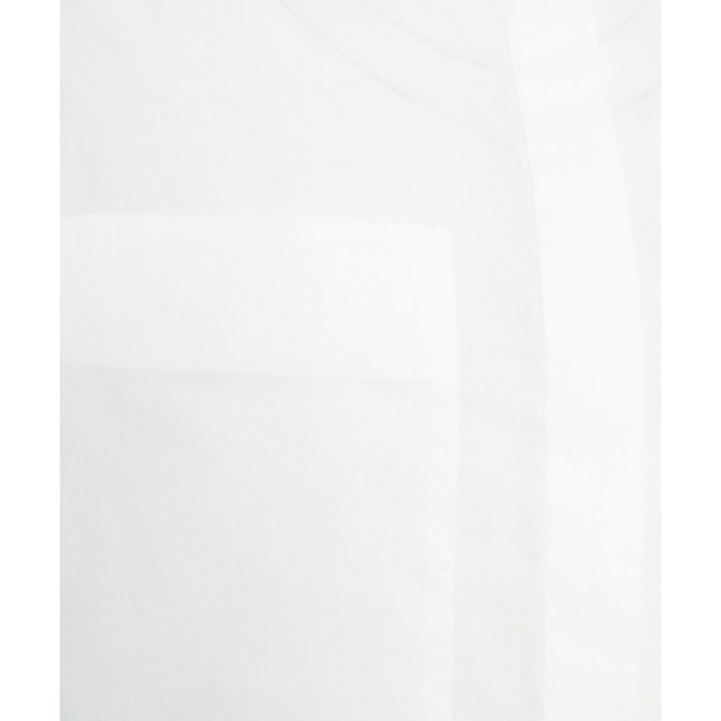 Camicia trasparente bianco