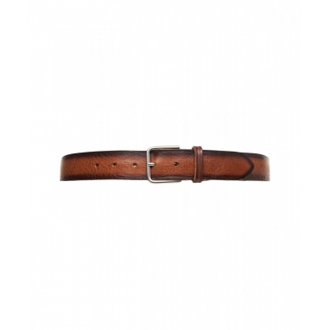 Cintura in pelle Senna marrone