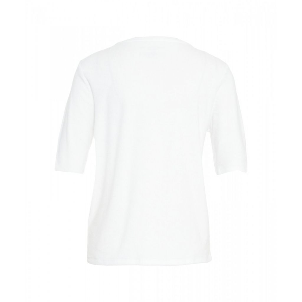 T-shirt in spugna bianco