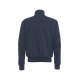 Giacca bomber con collo alto blu scuro