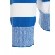 Cardigan a righe blu