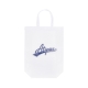 borsa di tela uomo classic logo tote bag WHITE