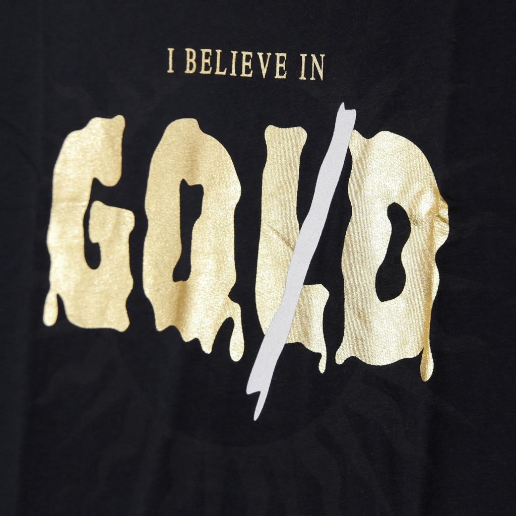 maglietta uomo god gold tee BLACK