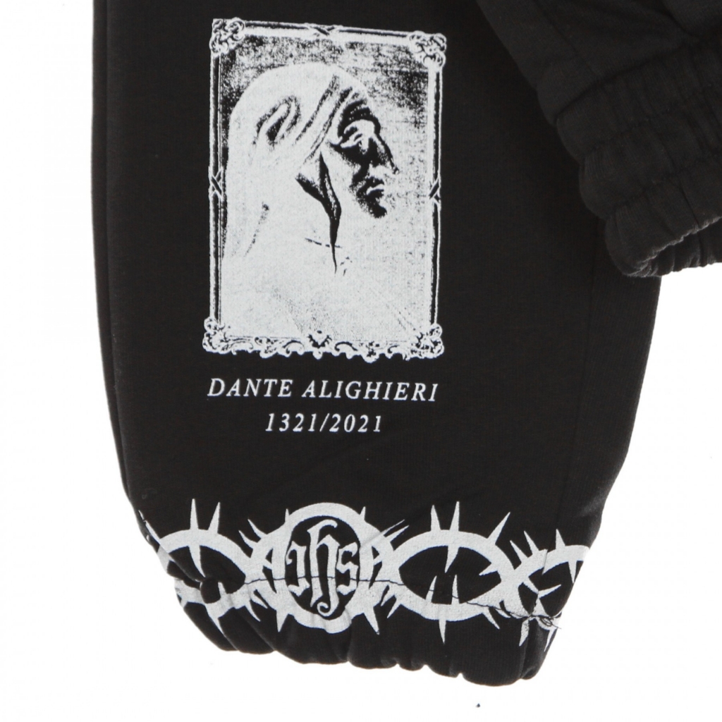 pantalone tuta leggero uomo solid manifesto jogger BLACK