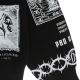 felpa leggera girocollo uomo solid manifesto sweatshirt BLACK